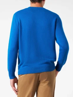 Herrenpullover mit Rundhalsausschnitt und Snoopy Padel-Jacquard-Print | SNOOPY – ©PEANUTS SONDERAUSGABE