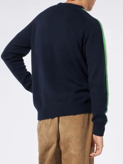 Herrenpullover mit Rundhalsausschnitt und Bart-Simpson-Jacquard-Print | DIE SIMPSONS-SONDERAUSGABE