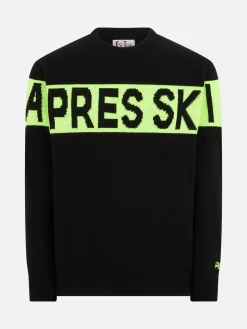Herrenpullover mit Rundhalsausschnitt und Après-Ski-Jacquard-Print