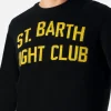 Herrenpullover mit St. Barth Night Club-Aufdruck