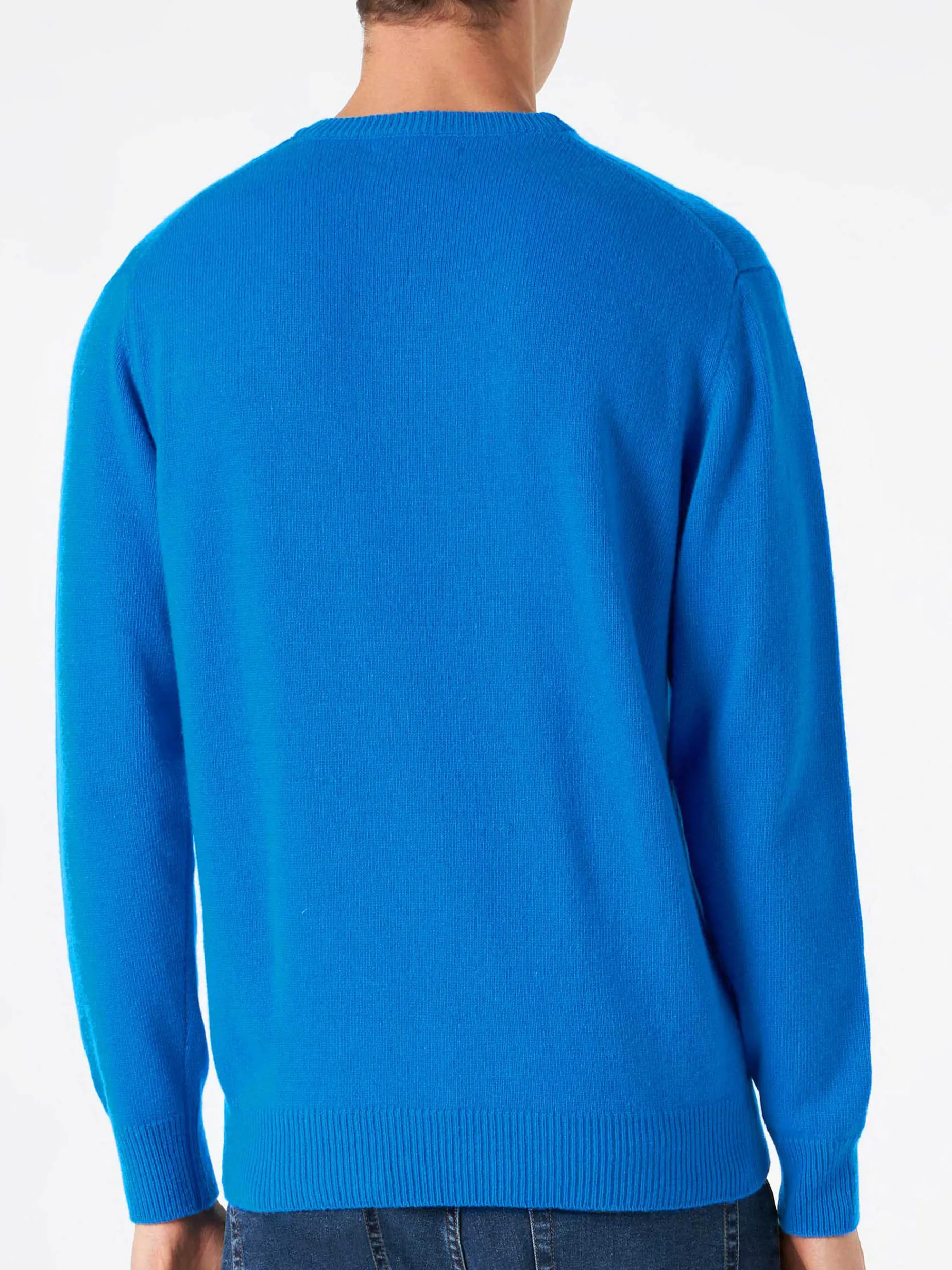 Herrenpullover mit St. Barth Padel Club-Schriftzug