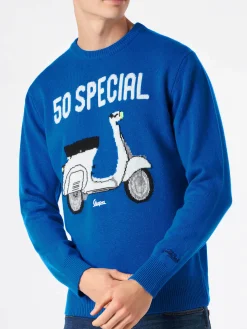 Herrenpullover mit Vespa-Aufdruck | VESPA® SONDEREDITION