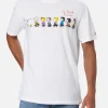 Herren-T-Shirt aus Baumwolle mit Peanuts-Aufdruck und Stickerei | SNOOPY PEANUTS™ SONDEREDITION