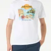 Herren-T-Shirt aus Baumwolle mit Algida Portofino-Aufdruck | ALGIDA® SONDEREDITION