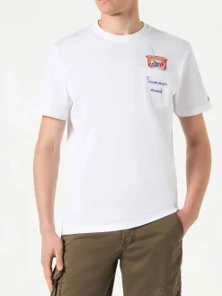 Herren-T-Shirt aus Baumwolle mit Estathé-Aufdruck | ESTATHE'® SONDEREDITION