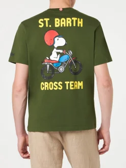 Herren-T-Shirt aus Baumwolle mit Snoopy-Aufdruck | Peanuts® Sonderausgabe