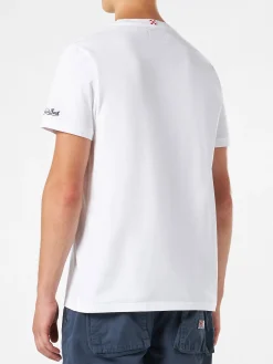 Herren-T-Shirt aus Baumwolle mit Sbagliato-Getränkeaufdruck