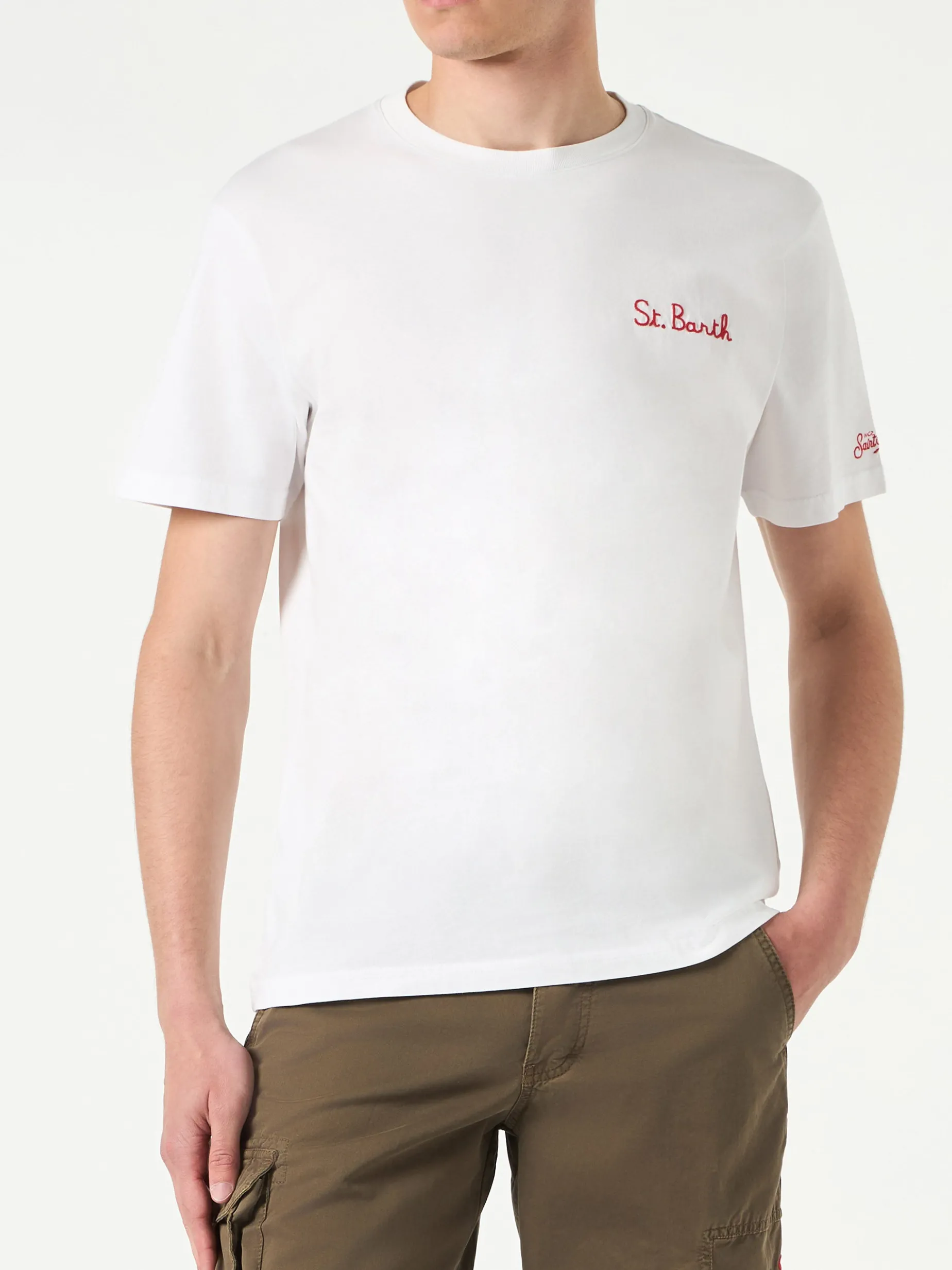 Herren-T-Shirt aus Baumwolle mit Bart-Engel-Aufdruck | DIE SIMPSONS-SONDERAUSGABE