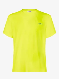 Herren-T-Shirt aus gelber Baumwolle