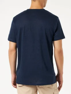 Herren-T-Shirt aus Leinenjersey