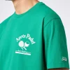 Herren-T-Shirt aus schwerer Baumwolle mit Padel-Aufdruck
