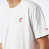 Herren-T-Shirt aus weißer Baumwolle