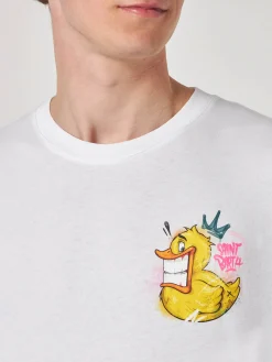 Herren-T-Shirt mit Krypto-Enten-Aufdruck | CRYPTO PUPPETS® SONDERAUSGABE