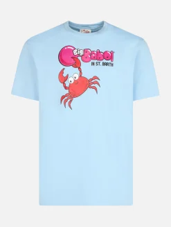 Herren-T-Shirt mit platziertem Aufdruck und Stickerei der Big Babol-Krabbe | GROSSE BABOL-SONDERAUSGABE