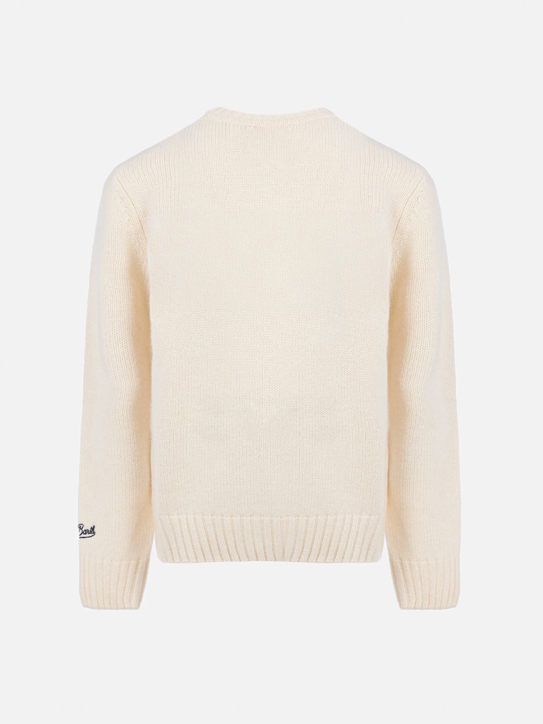 Jungen Pullover Bombardino mit Stickerei | ST. MORITZ TOP OF THE WORLD SPECIAL EDITION