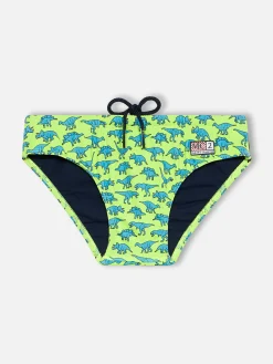 Jungen-Badehose Billy mit Dinosaurier-Print