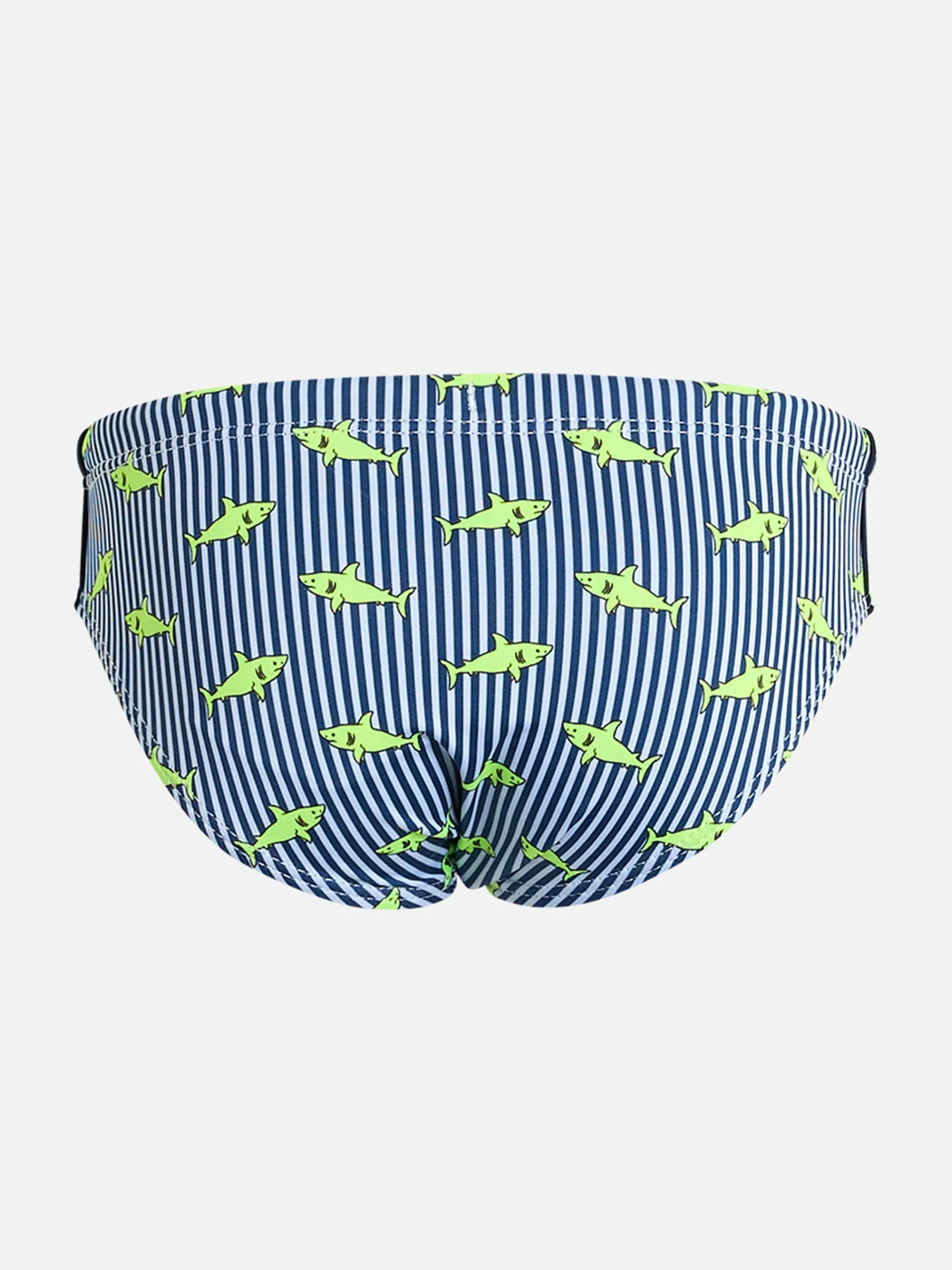 Jungen-Badehose Billy mit Hai-Aufdruck