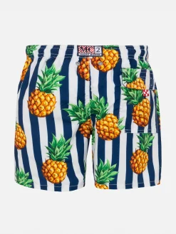 Jungen-Badeshorts mit Ananas-Print