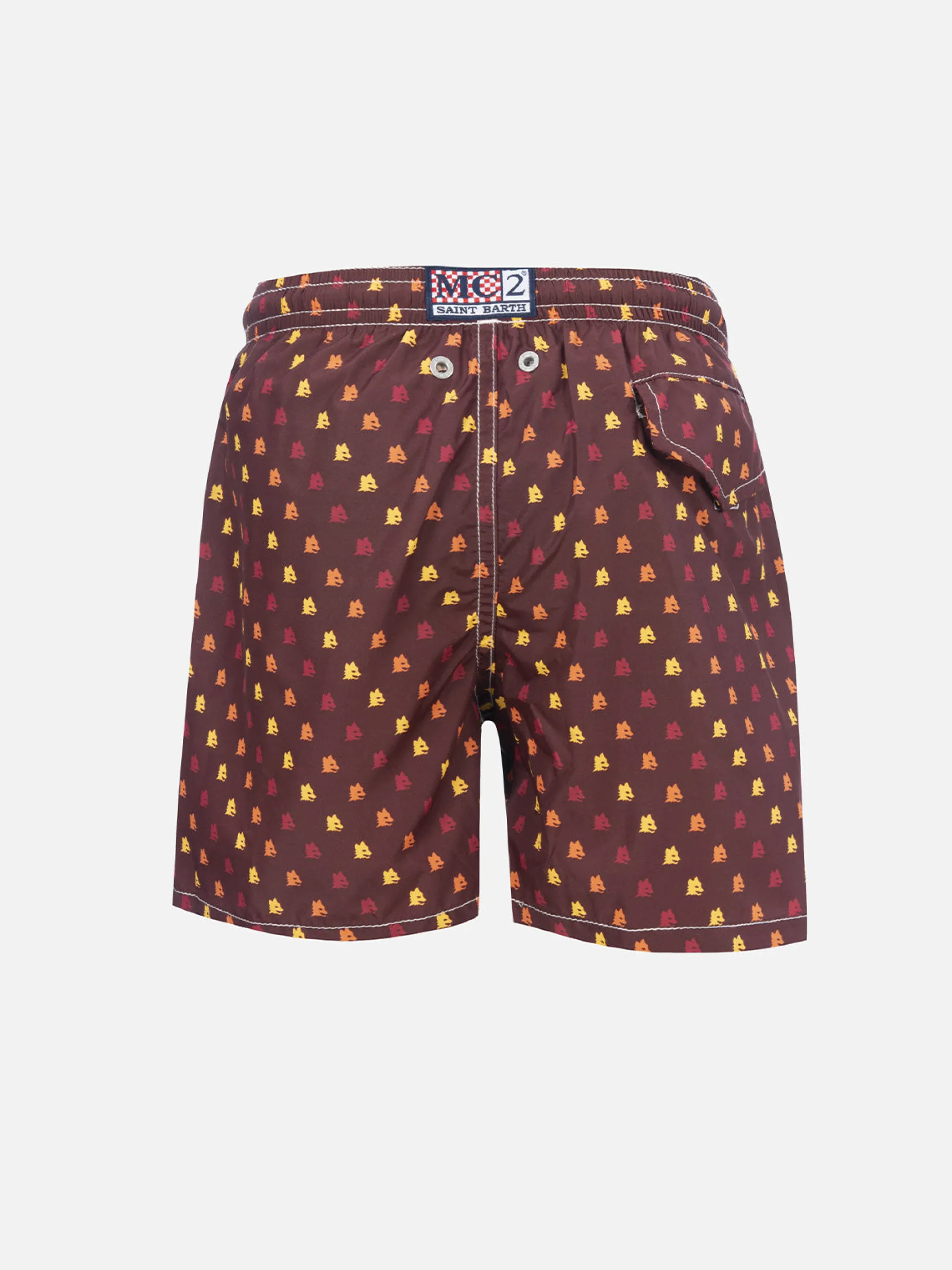 Jungen-Badeshorts mit AS Roma-Aufdruck | AS ROMA SPECIAL EDITION