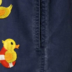 Jungen-Badeshorts mit Enten-Stickerei