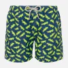 Jungen-Badeshorts mit Krokodildruck