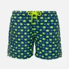 Jungen-Badeshorts mit Oktopus-Print
