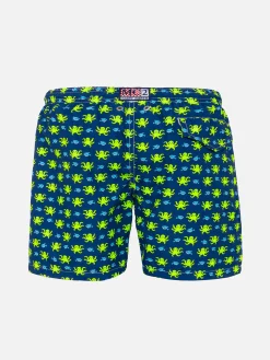 Jungen-Badeshorts mit Oktopus-Print