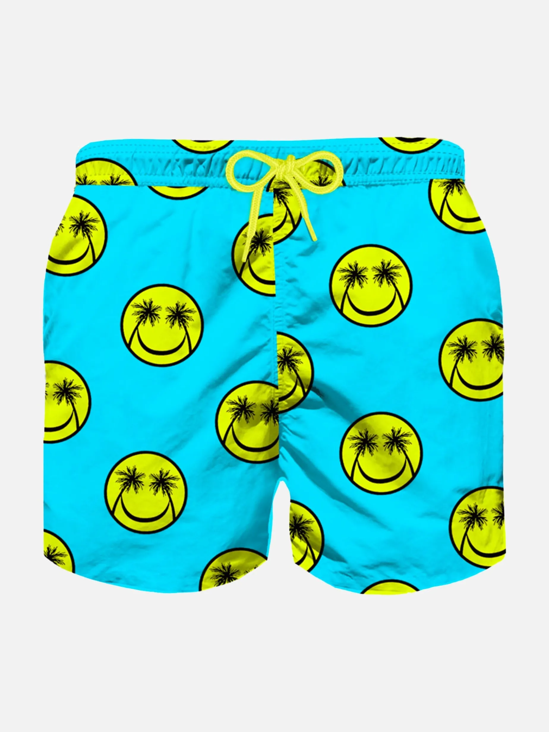 Jungen-Badeshorts mit Palmen-Print