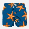 Jungen-Badeshorts mit Seestern-Print