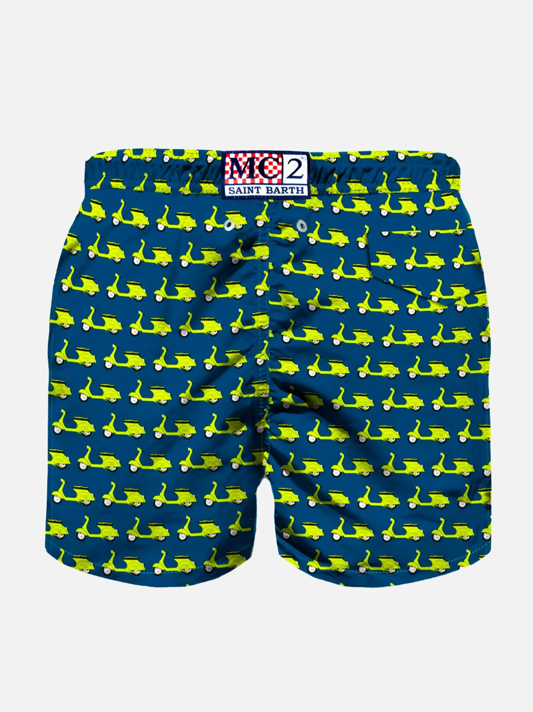 Jungen-Badeshorts mit Vespa-Aufdruck | VESPA® SONDEREDITION
