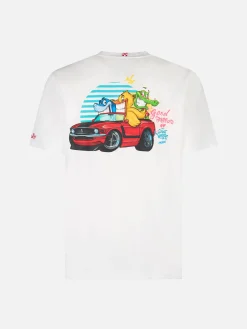 Jungen-Baumwoll-T-Shirt mit Cryptopuppets-Crew-Print | CRYPTOPUPPET-SONDERAUSGABE