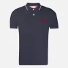 Jungenblaues, marineblaues Polo-Piquet