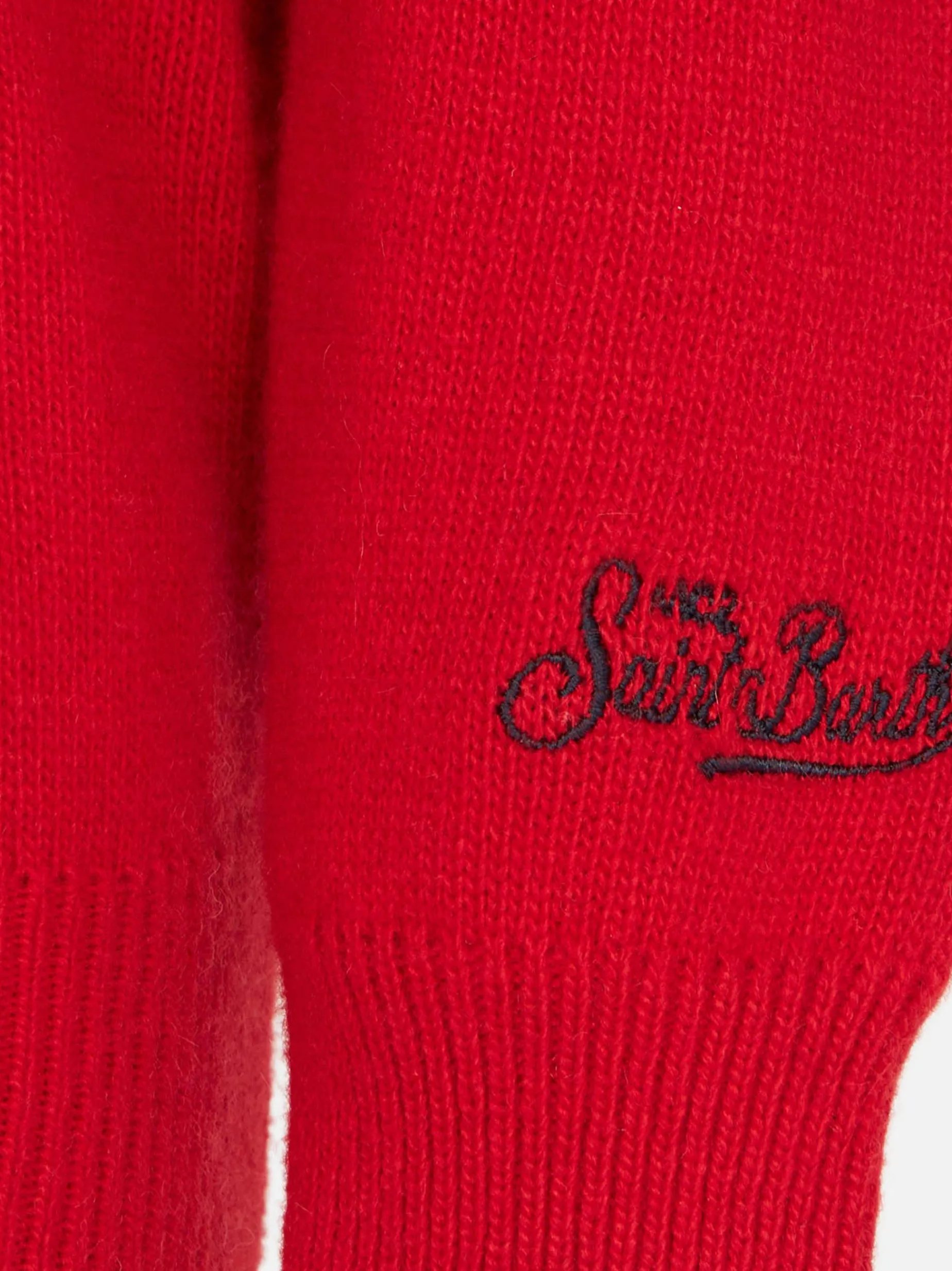 Jungenpullover mit Cortina-Stickerei