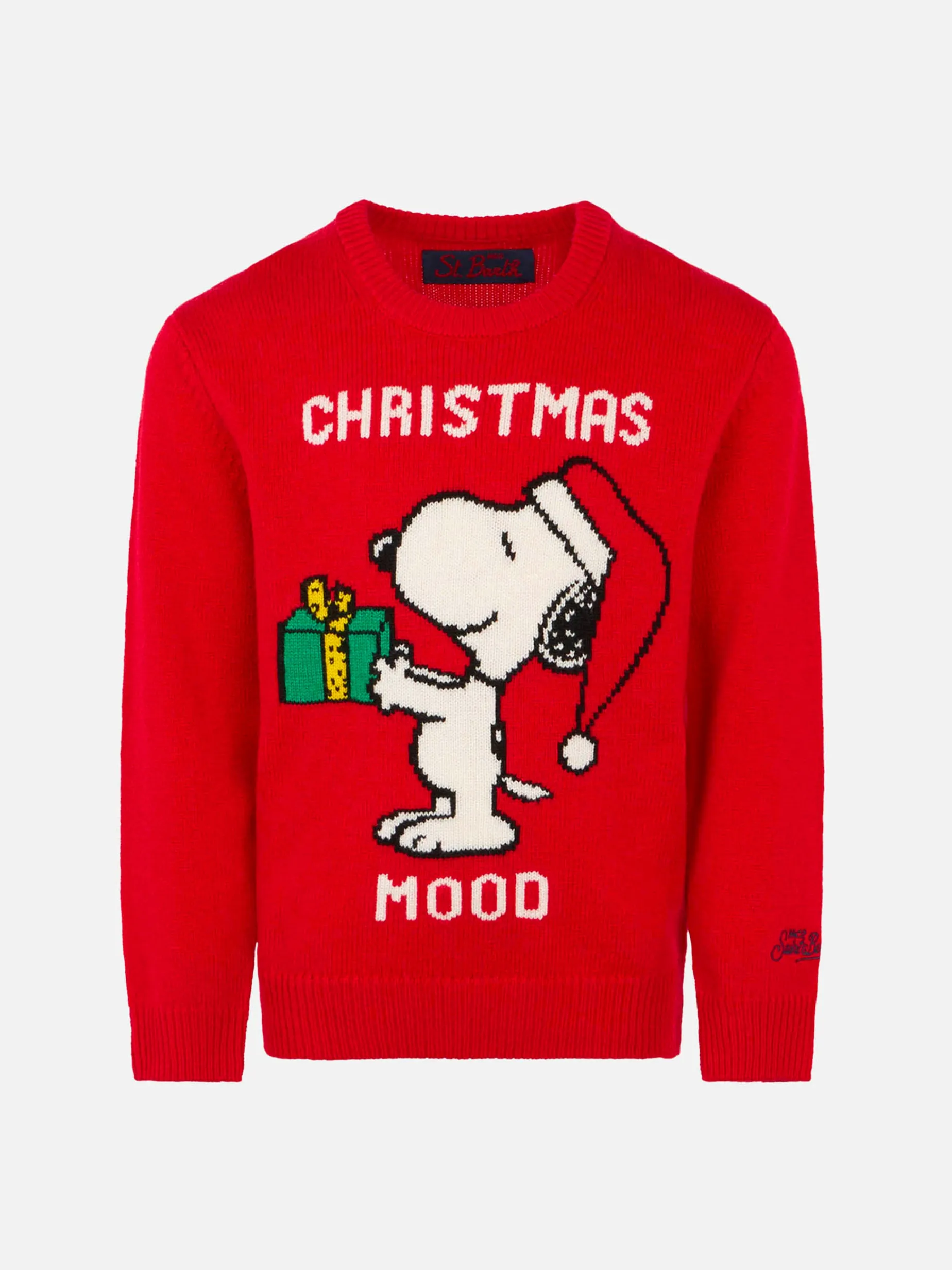 Jungenpullover mit Snoopy Christmas Mood-Print | Peanuts™ Sonderausgabe