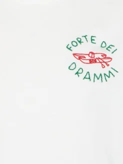 Jungen-T-Shirt aus Baumwolljersey Portofino Jr mit „Forte dei Drammi“-Stickerei | INSULTI LUMINOSI SONDEREDITION