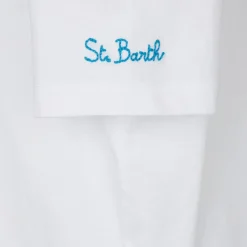 Jungen-T-Shirt mit Mykonos-Stickerei