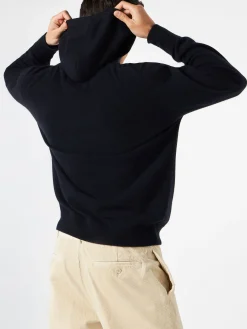 Kapuzenpullover für Herren mit Après-Ski-Stickerei