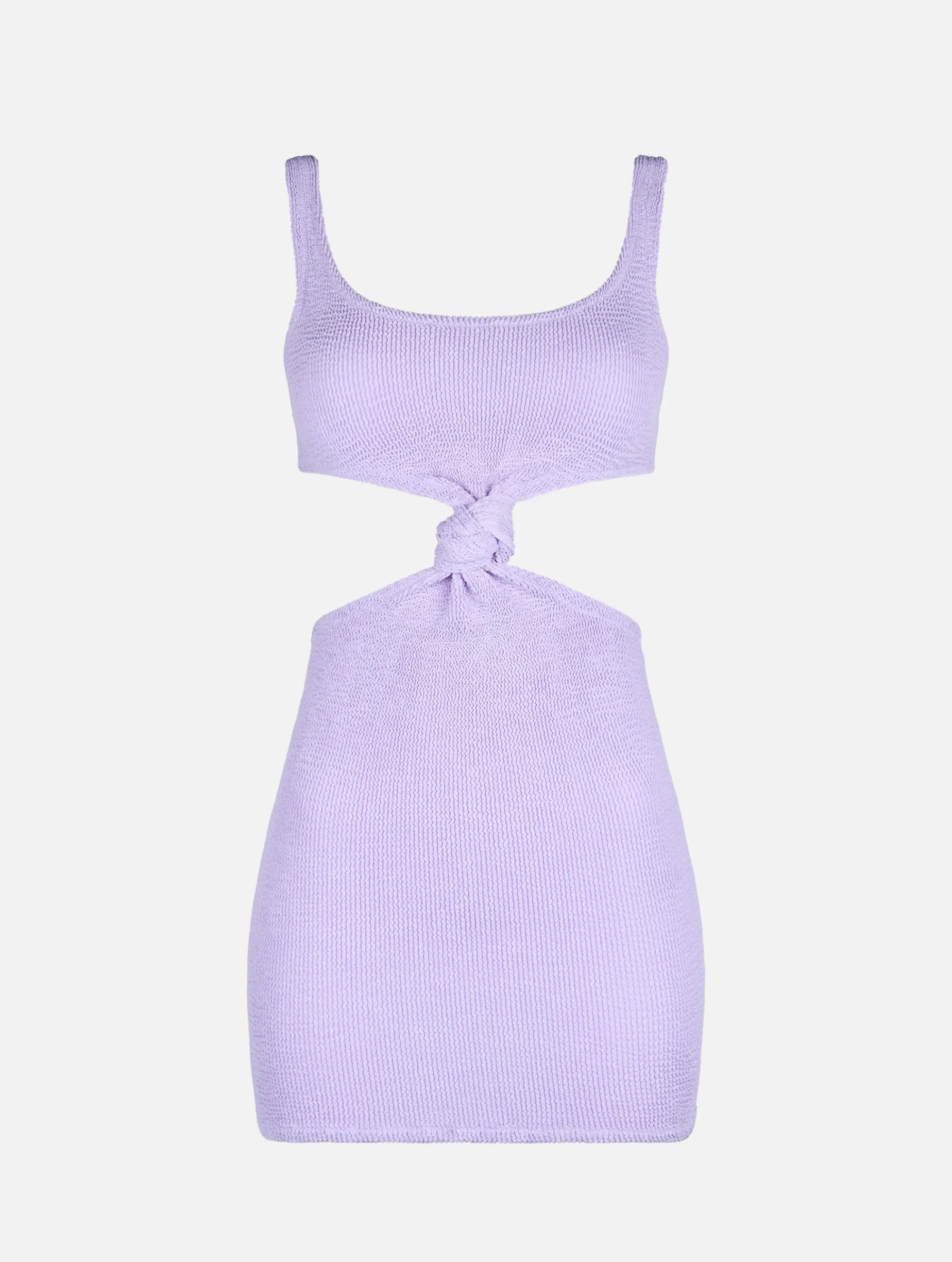 Kim-Kleid mit Crinkle-Ausschnitt für Damen