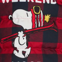 Kinder-Daunenjacke mit Kapuze und Snoopy-Aufdruck | Peanuts-Sonderedition
