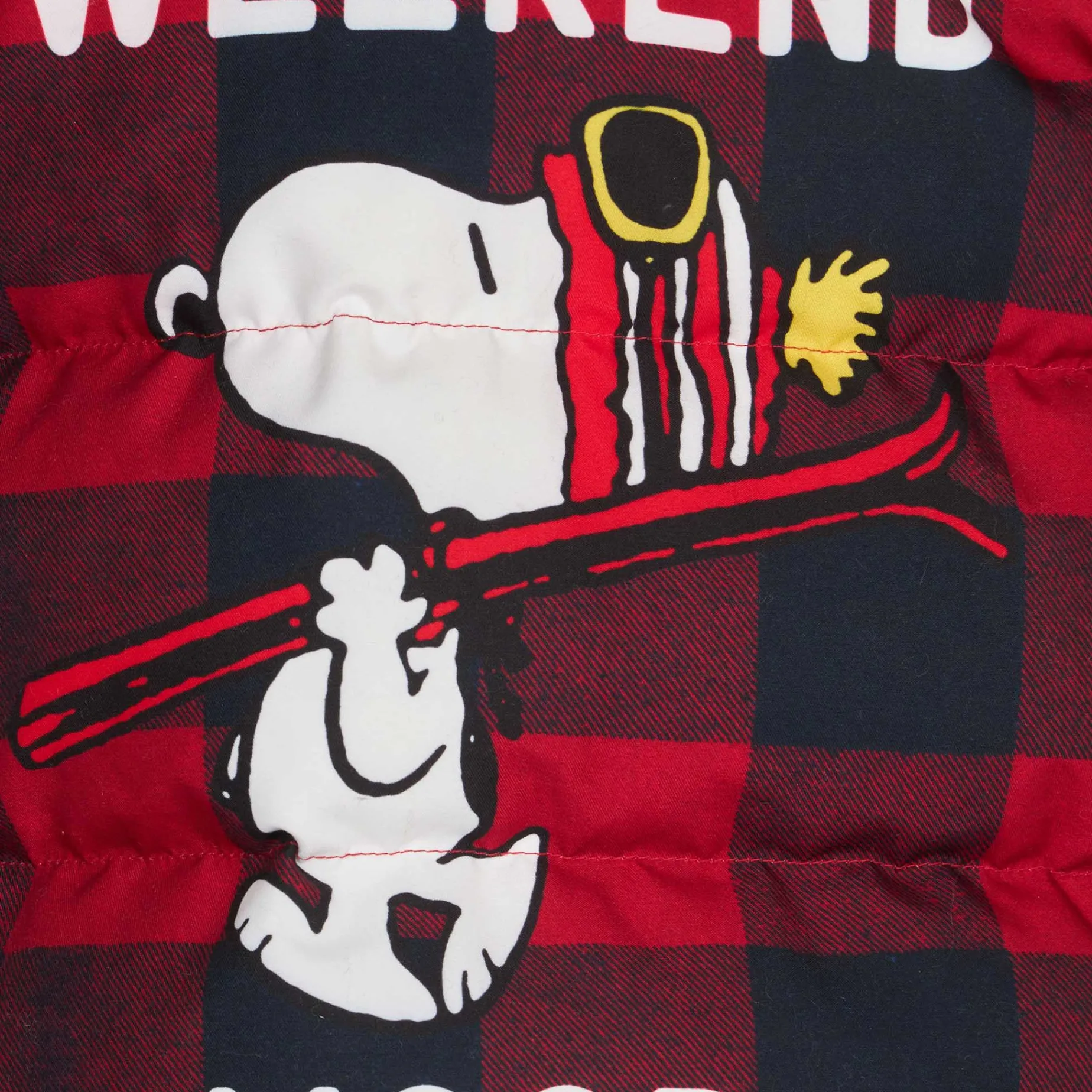 Kinder-Daunenjacke mit Kapuze und Snoopy-Aufdruck | Peanuts-Sonderedition