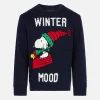 Kinderpullover mit Snoopy Winter Mood-Print | Peanuts™ Sonderausgabe