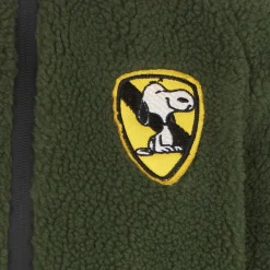 Kinder-Sherpa-Jacke mit Snoopy-Aufnäher | Peanuts® Sonderausgabe