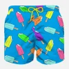 Klassische Badeshorts für Jungen mit Eiscreme-Aufdruck