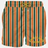 Klassische Herren-Badeshorts mit Stickerei