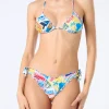 Klassischer Damen-Triangel-Bikini mit Postkartendruck Sarius