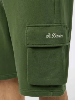 Kurze Cargohose für Herren in Militärgrün von Cargy