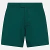 Kurze Herren-Badeshorts Master in britischem Grün