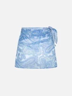 Kurzer Pareo für Damen mit Paisley-Muster, Sery