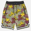 Lange Badeshorts mit Woodstock-Print | WOODSTOCK – PEANUTS™ SONDEREDITION