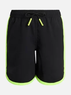 Lange schwarze Badeshorts für Jungen Kyte Comfort Jr